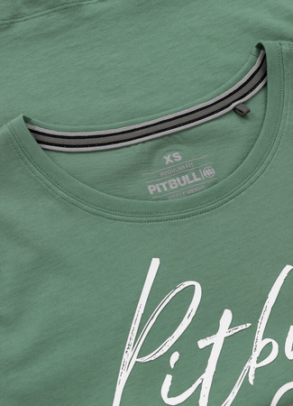 T-shirt damski PIT BULL SD WMN miętowy (mint)