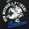 Bluza PRETORIAN Run motherf*:)ker! prosta czarna