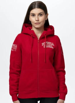 Damska bluza PIT BULL FIORA WMN wild red rozpinana