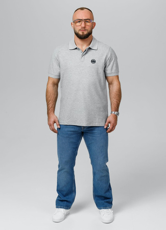 POLO PIT BULL PIQUE ROCKEY szare