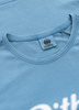 T-shirt damski PIT BULL Denim Washed ANGEL LOGO blue
