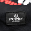 T-shirt PRETORIAN DOUBLE TROUBLE czarny