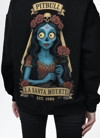 Damska bluza PIT BULL LA SANTA MUERTE WMN czarna kaptur