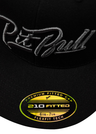 Czapka PIT BULL EL JEFE FITTED czarno/szara