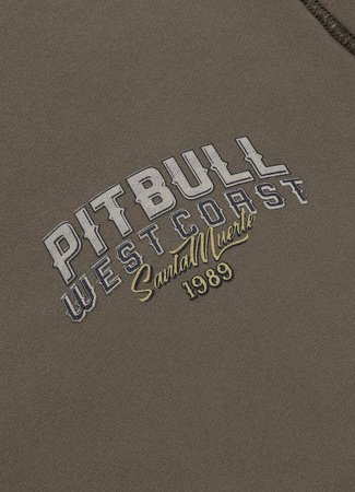 Bluza PIT BULL Washed SANTA MUERTE major olive prosta