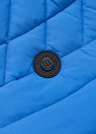 Kurtka PIT BULL NAYLOR HOODED PADDED niebieska (royal blue)