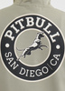 Bluza PIT BULL Tricot Terry SAN DIEGO CA dusty salvia kaptur