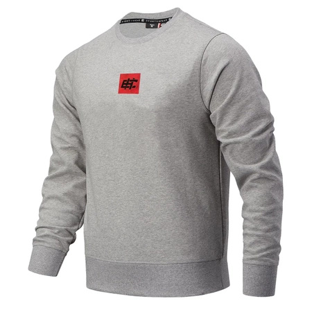 Bluza EXTREME HOBBY Crewneck LOGO jasnoszara