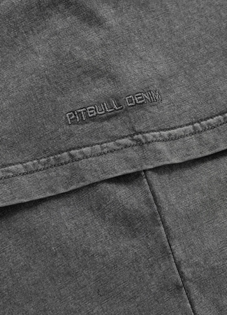 T-shirt PIT BULL Denim Washed MT.FUJI washed grey