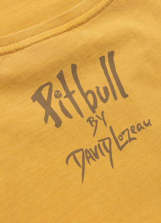 T-shirt damski PIT BULL Denim Washed BEACHBREAK WMN washed yellow