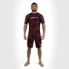 Short sleeve rashguard EXTREME HOBBY HAVOC czerwony