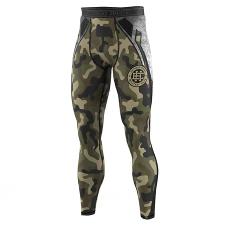 Legginsy Sportowe Męskie Military