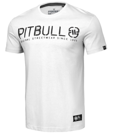 T-shirt PIT BULL ORIGIN biały