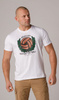 T-shirt PGWEAR CALCIO biały