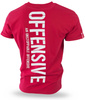 T-shirt DOBERMANS UNSTOPPABLE OFFENSIVE INFINITE TS264 czerwony