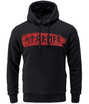Bluza DOBERMANS STORMER BK387 kaptur czarna