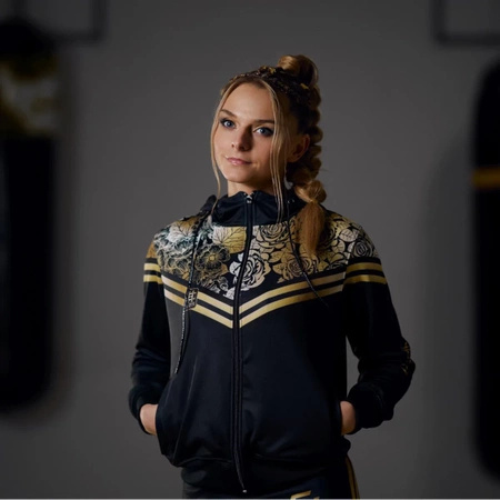 Dres sportowy damski  EXTREME HOBBY ROSE komplet czarny