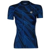 Short sleeve rashguard damski EXTREME HOBBY SHADOW niebieski