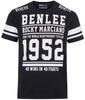 T-shirt BENLEE VICTORVILLE czarny