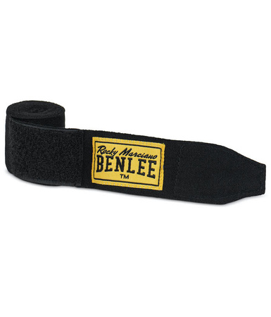Bandaże bokserskie, owijki BENLEE ELASTIC 450 cm czarne