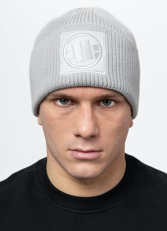 Czapka zimowa PIT BULL SINGLE LAYER CUF szara