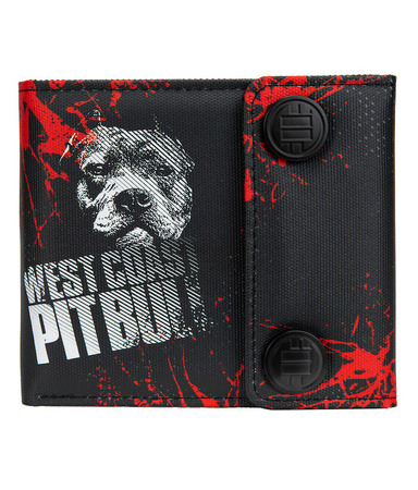 Portfel parciany PIT BULL ARAGON BLOOD DOG czarny