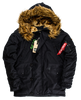 Kurtka parka ALPHA INDUSTRIES EXPLORER czarna 193128 03