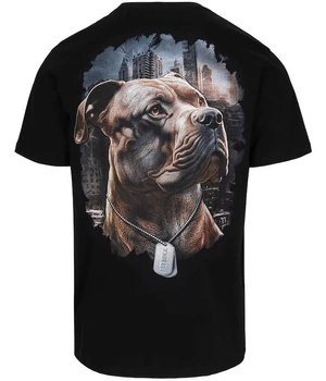T-shirt PIT BULL HERO czarny