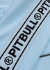 Bluza PIT BULL OLDSCHOOL TAPE LOGO TERRY sky blue stójka