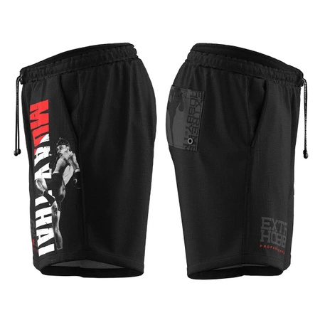 Szorty sportowe  EXTREME HOBBY MUAY THAI PRO czarny