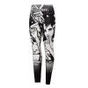 Legginsy sportowe damskie EXTREME HOBBY COMICS czarny