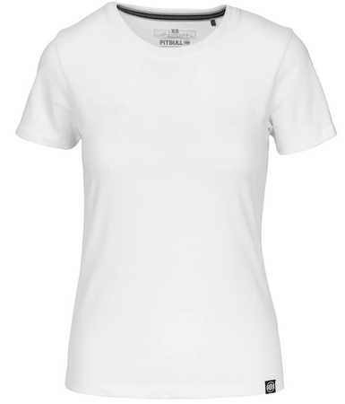 T-shirt damski PIT BULL NO LOGO WMN biały