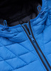 Kurtka PIT BULL NAYLOR HOODED PADDED niebieska (royal blue)