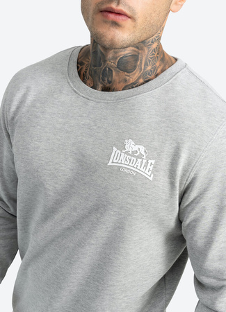 Bluza LONSDALE LONGRIDGE szara prosta