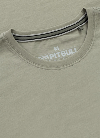 T-shirt PIT BULL TROUBLEMAKER dusty salvia