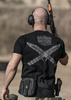 T-shirt DOBERMANS TACTICAL TS376 czarny