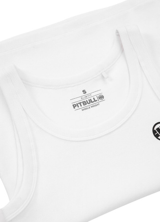 Damski Tank top PIT BULL Rib LAYLA WMN biały