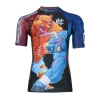 Short sleeve rashguard kids EXTREME HOBBY BULL&BEAR niebieski