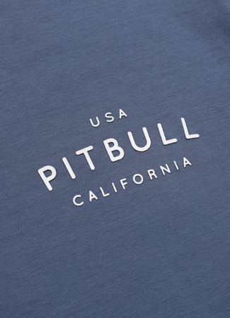 T-shirt PIT BULL USA CAL 140 spandex navy jeans