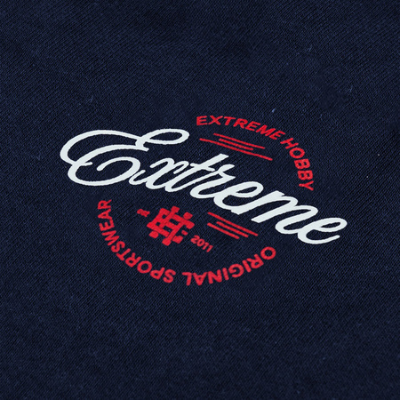 Bluza EXTREME HOBBY CLUSTER stójka granatowa