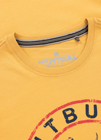 T-shirt PIT BULL SAN DIEGO INS. żółty (pale yellow)