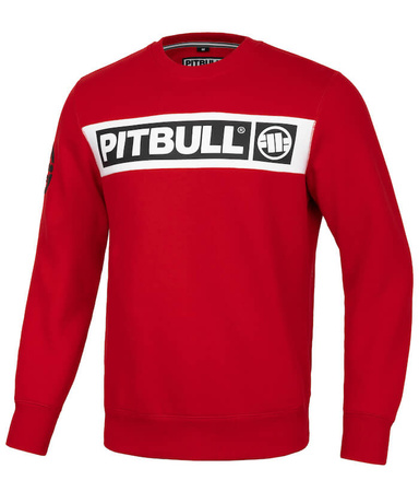 Bluza PIT BULL SHERWOOD czerwona prosta