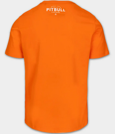 T-shirt PIT BULL ULTRA LIGHT CO. pomarańczowy