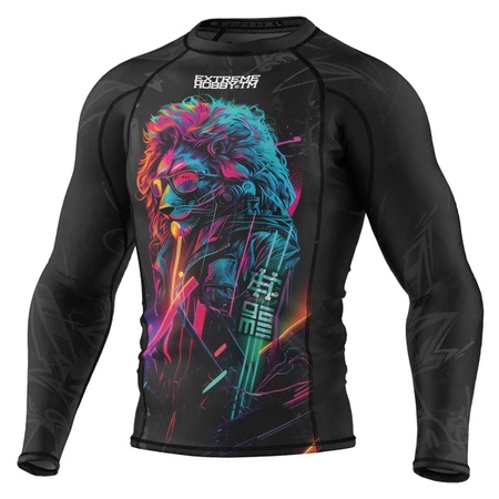 Longsleeve rashguard EXTREME HOBBY CYBER ANIMALS LION