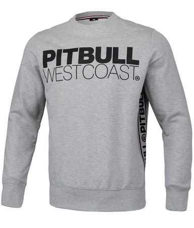 Bluza PIT BULL FRENCH TERRY TNT szara prosta