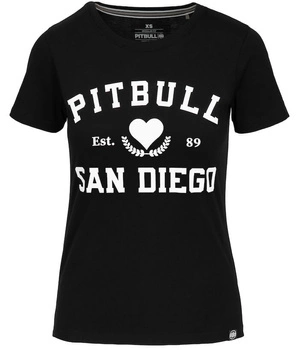 T-shirt damski PIT BULL LOVE PB WMN czarny