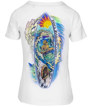 T-shirt damski PIT BULL CAMINO WMN biały