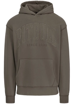 Bluza PIT BULL WASHED ORLANDO major olive kaptur