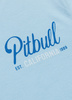 T-shirt PIT BULL SAN DIEGO BORN błękitny (light blue)