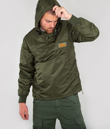 Kurtka ALPHA INDUSTRIES HPO ANORAK ciemnozielona (dark green) 178139 257